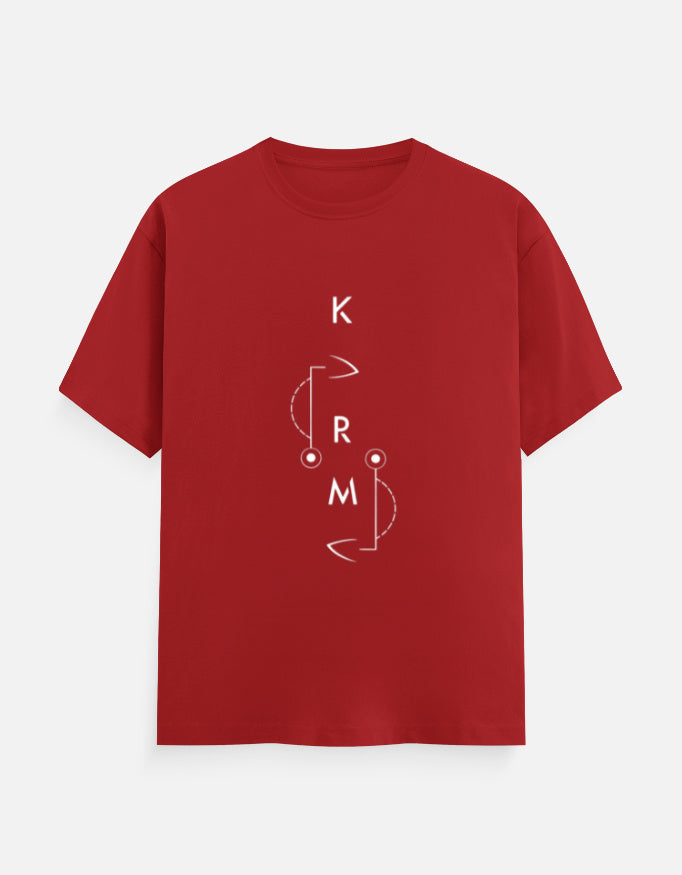 Ekaant: Karma Chakra Unisex Classic Crew T-Shirt- ek0014- Amazon - Arya