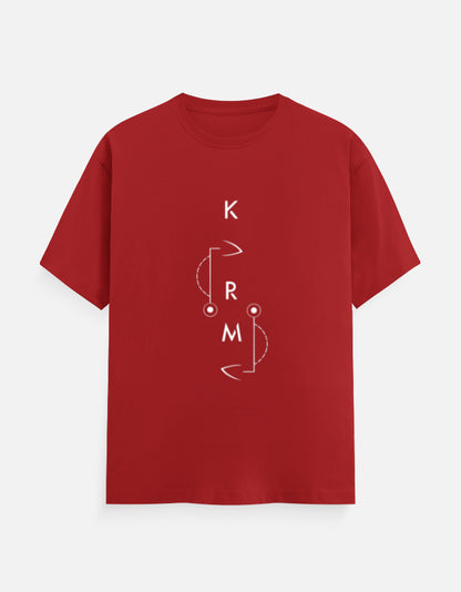 Ekaant: Karma Chakra Unisex Classic Crew T-Shirt- ek0014- Amazon - Arya