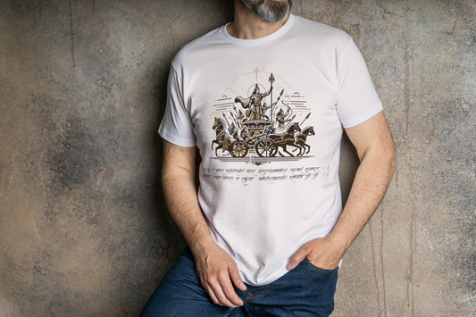 Arya Divine charioteer Unisex Oversize Tshirt - Arya